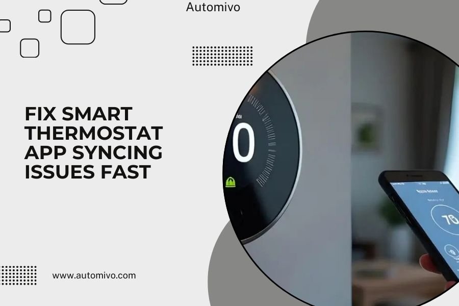 Fix Smart Thermostat App Syncing Issues Fast
