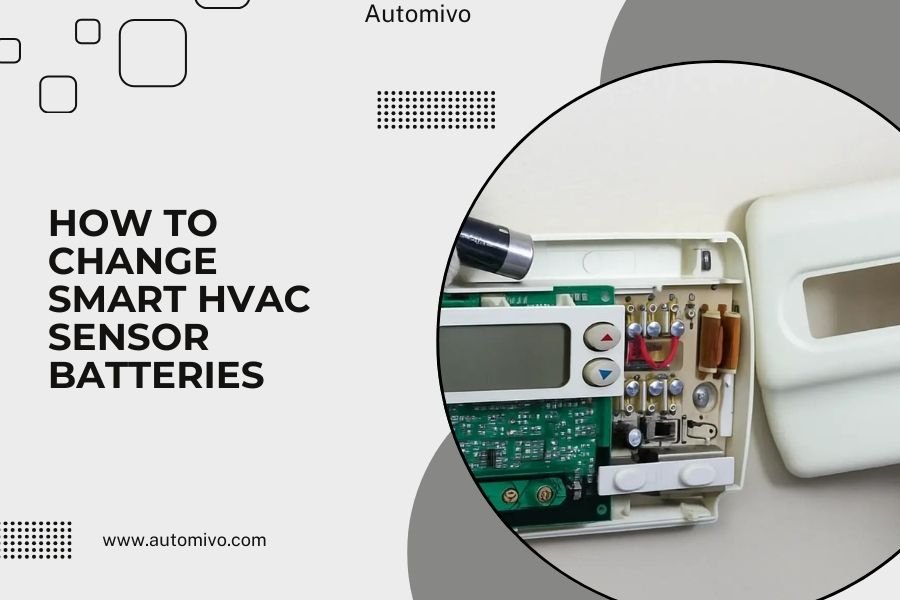 How to Change Smart HVAC Sensor Batteries