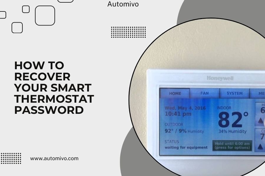 How to Recover Your Smart Thermostat Password