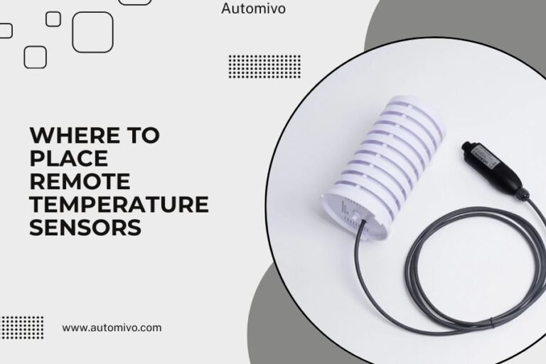 Where to Place Remote Temperature Sensors
