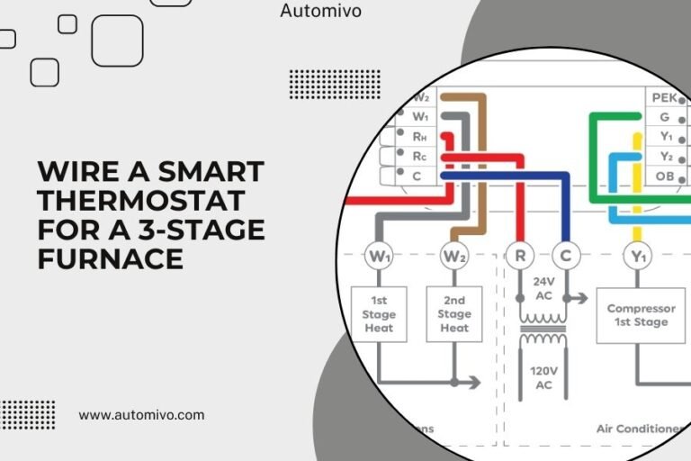 Wire a Smart Thermostat for a 3-Stage Furnace
