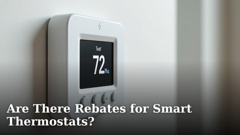 Are There Rebates for Smart Thermostats?