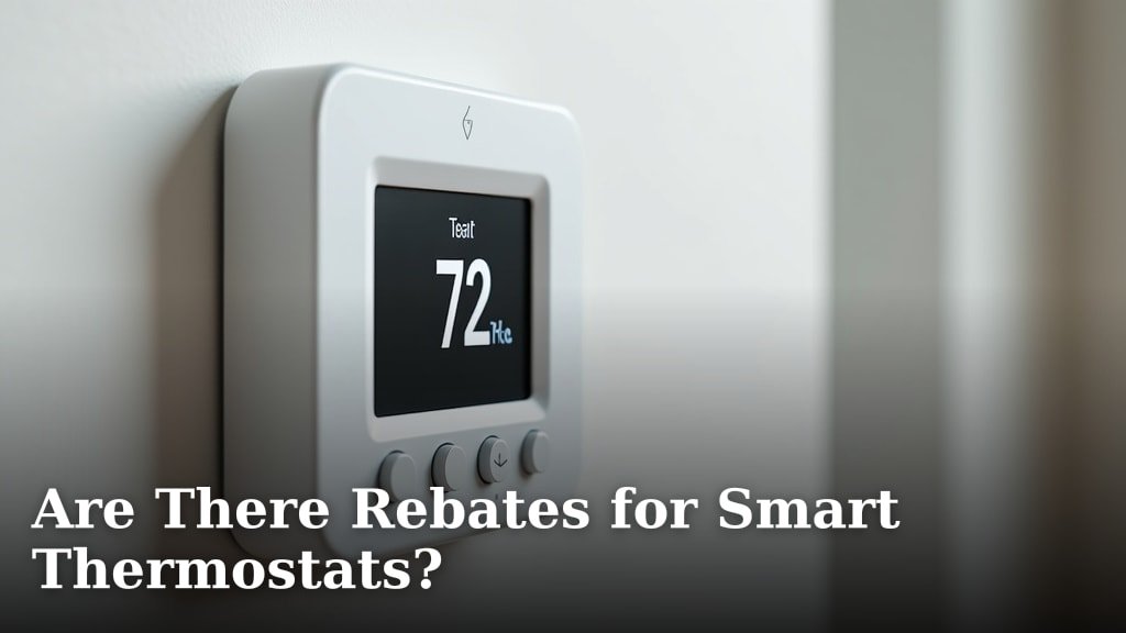 Are There Rebates for Smart Thermostats?