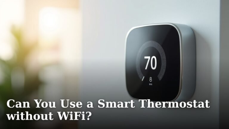 Can You Use a Smart Thermostat without WiFi?