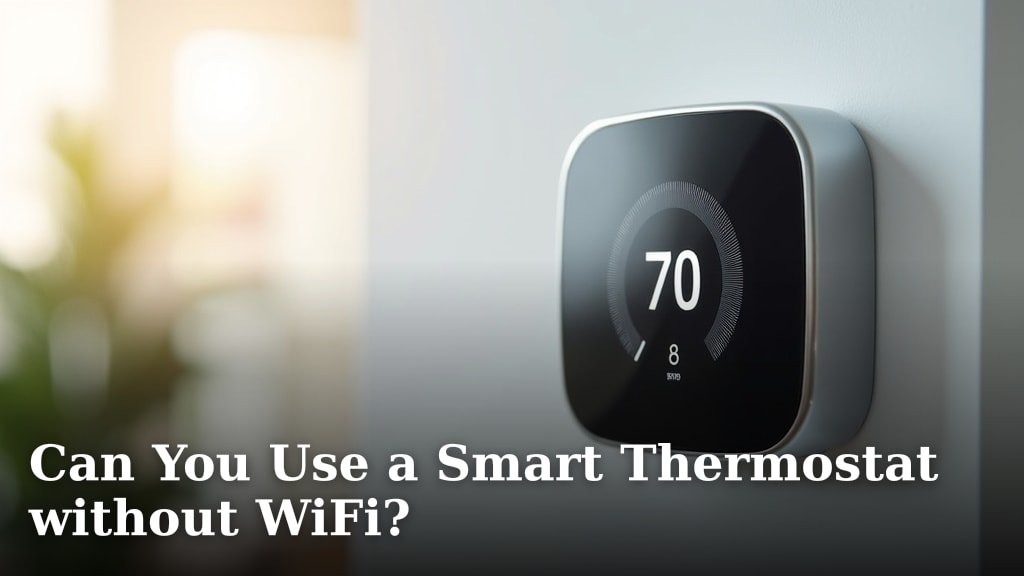 Can You Use a Smart Thermostat without WiFi?