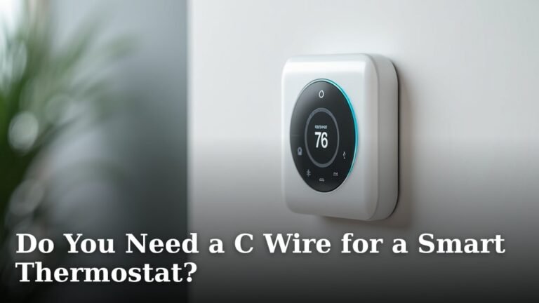 Do You Need a C Wire for a Smart Thermostat?