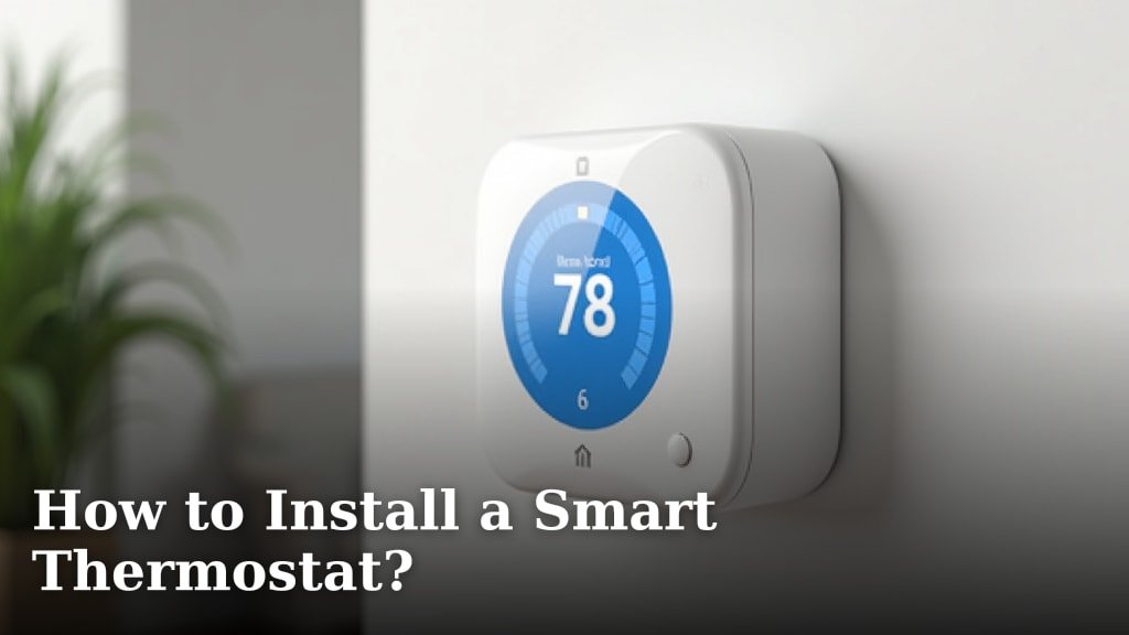 How to Install a Smart Thermostat?