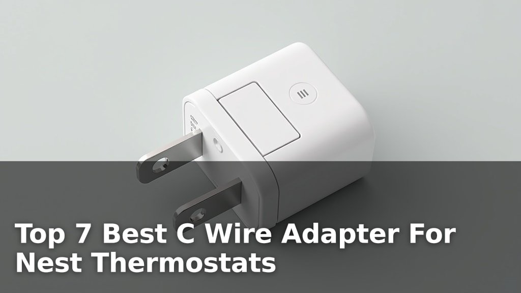 Top 7 Best C Wire Adapter For Nest Thermostats