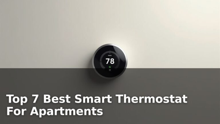 Top 7 Best Smart Thermostat For Apartments