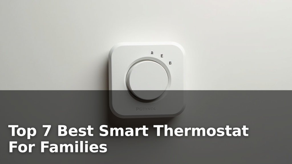 Top 7 Best Smart Thermostat For Families