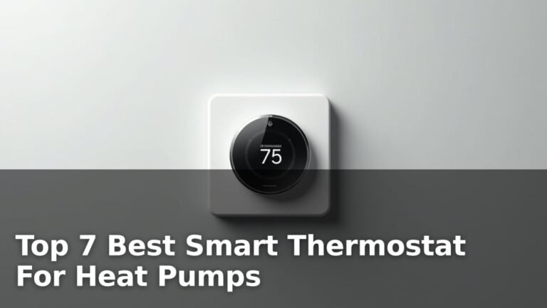 Top 7 Best Smart Thermostat For Heat Pumps