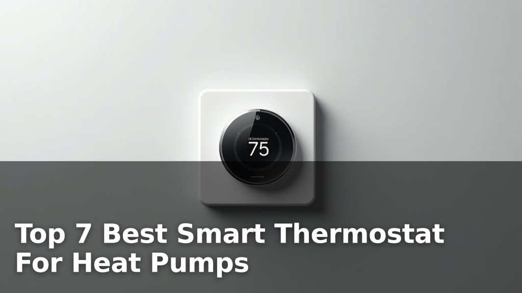 Top 7 Best Smart Thermostat For Heat Pumps