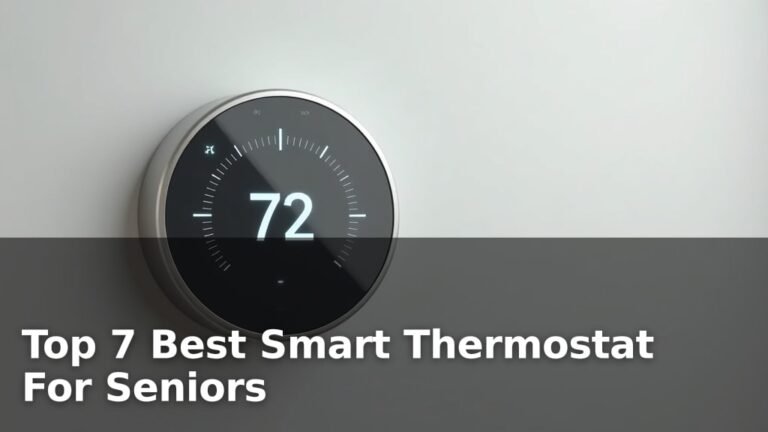 Top 7 Best Smart Thermostat For Seniors