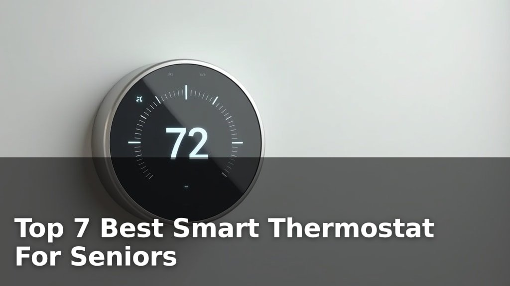 Top 7 Best Smart Thermostat For Seniors