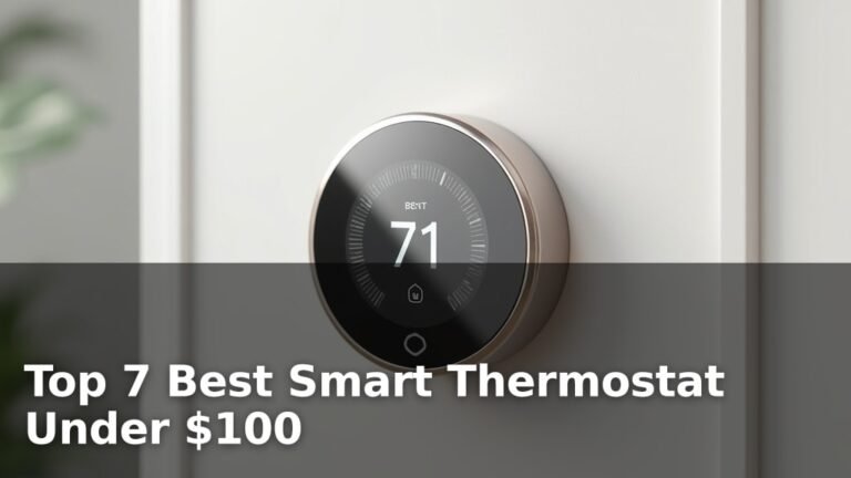 Top 7 Best Smart Thermostat Under $100