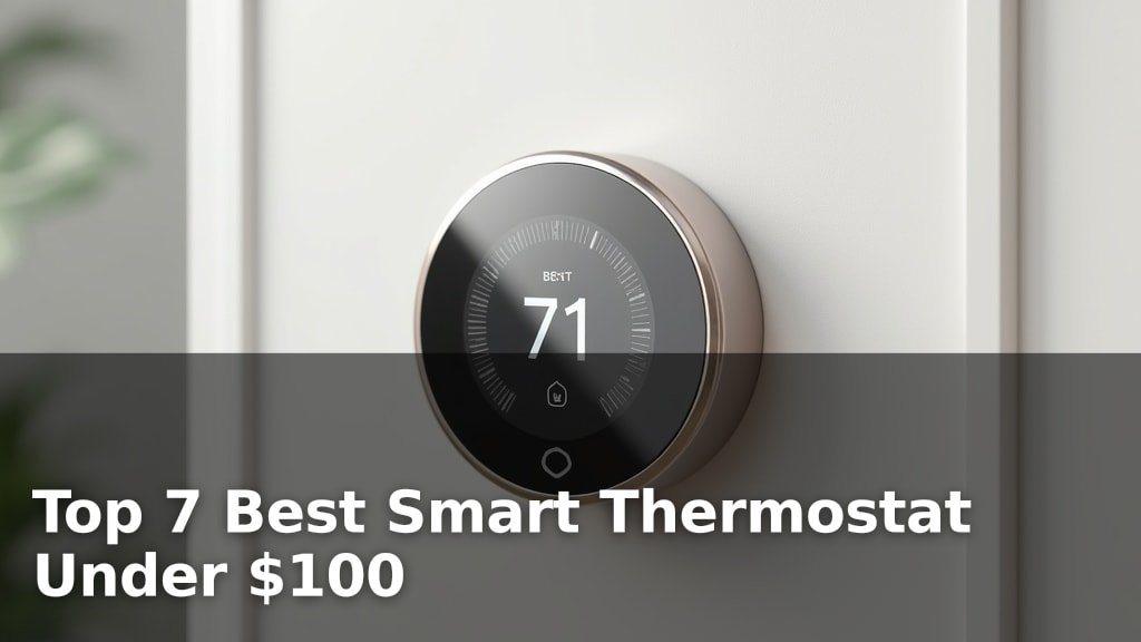 Top 7 Best Smart Thermostat Under $100