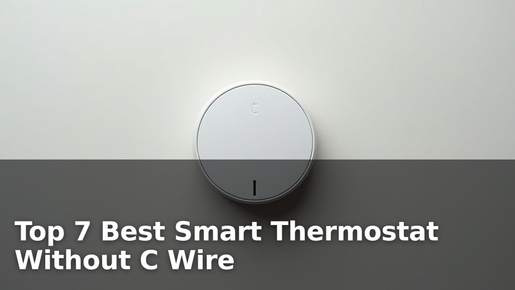 Top 7 Best Smart Thermostat Without C Wire