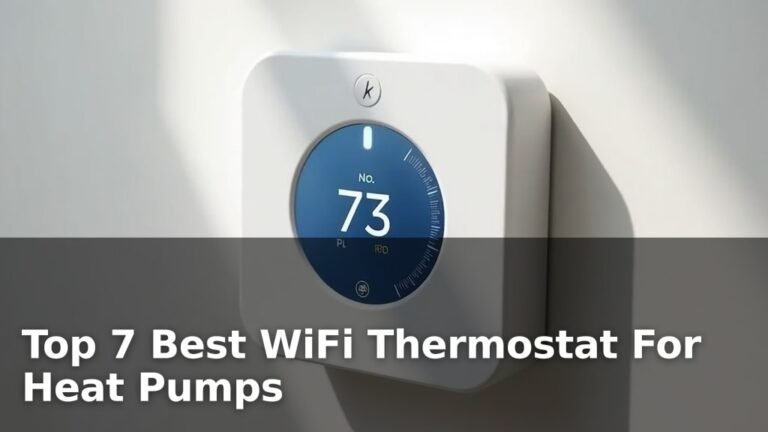 Top 7 Best WiFi Thermostat For Heat Pumps