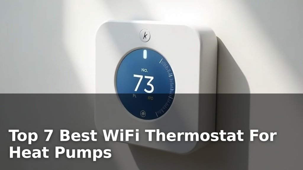 Top 7 Best WiFi Thermostat For Heat Pumps