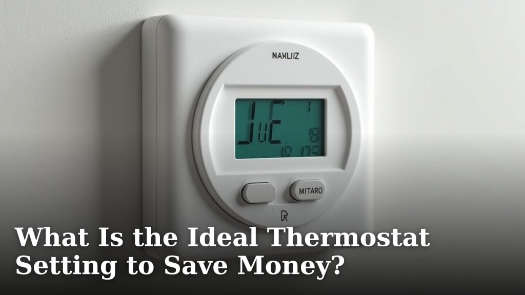 What Is the Ideal Thermostat Setting to Save Money?