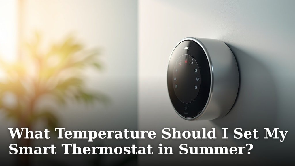 What Temperature Should I Set My Smart Thermostat in Summer?