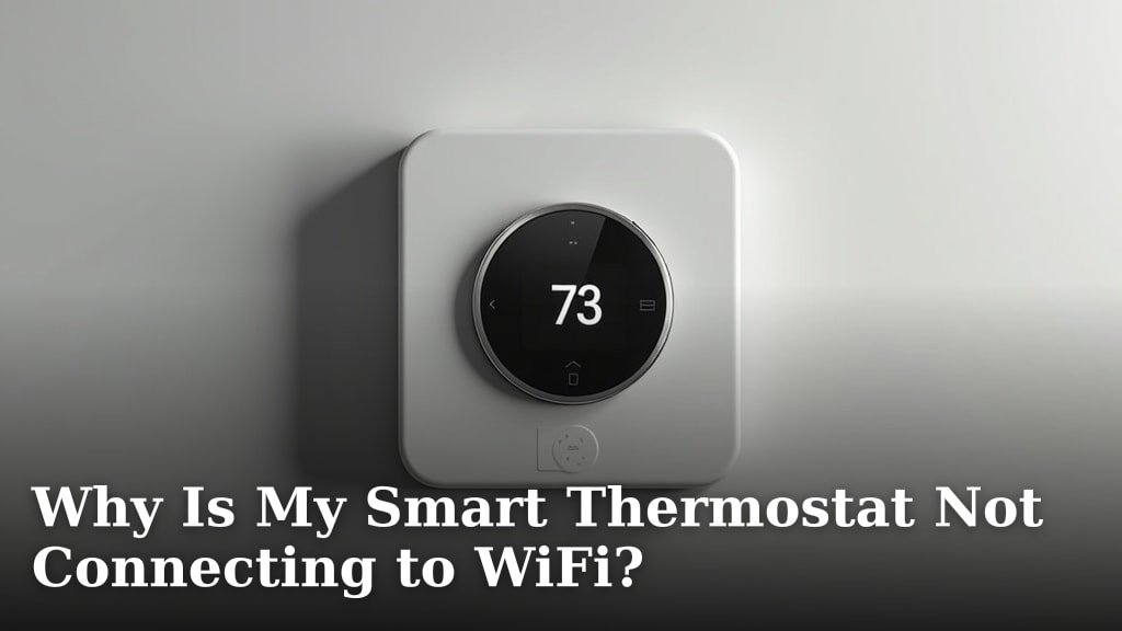 Why Is My Smart Thermostat Not Connecting to WiFi?