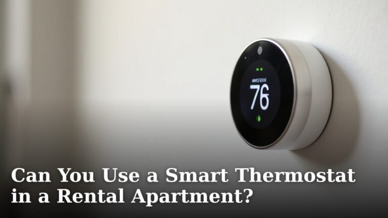 Can You Use a Smart Thermostat in a Rental Apartment?