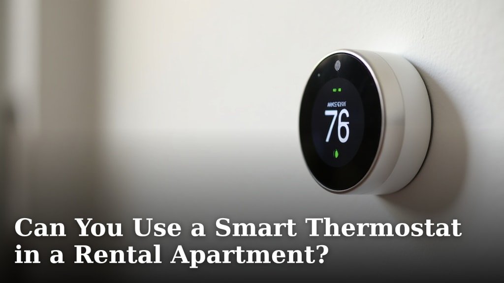 Can You Use a Smart Thermostat in a Rental Apartment?