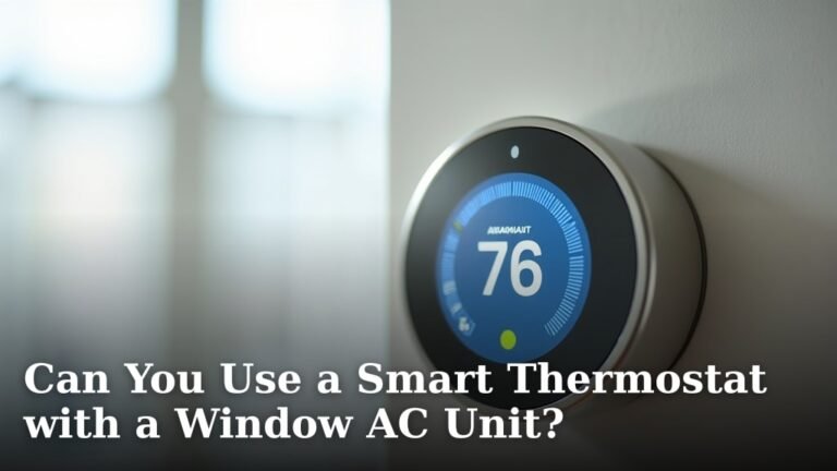 Can You Use a Smart Thermostat with a Window AC Unit?