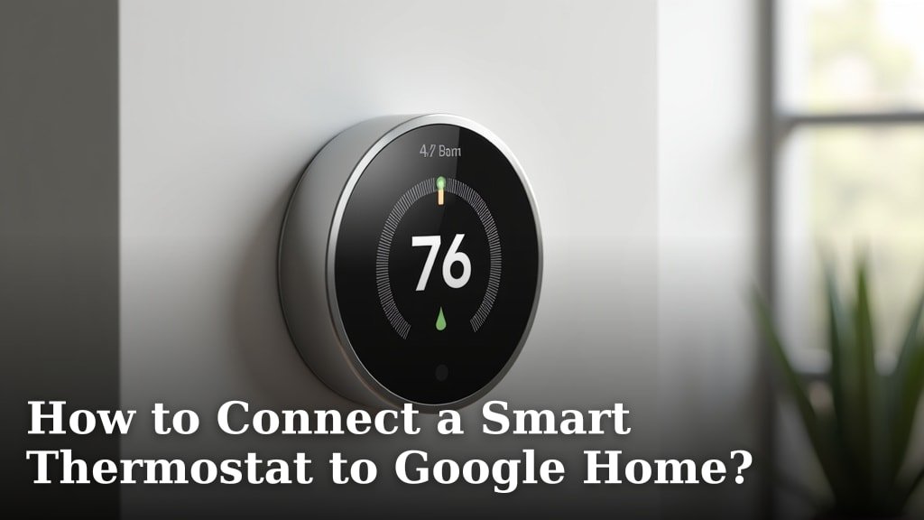 How to Connect a Smart Thermostat to Google Home?