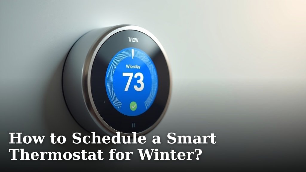 How to Schedule a Smart Thermostat for Winter?