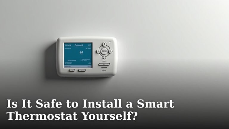 Is It Safe to Install a Smart Thermostat Yourself?