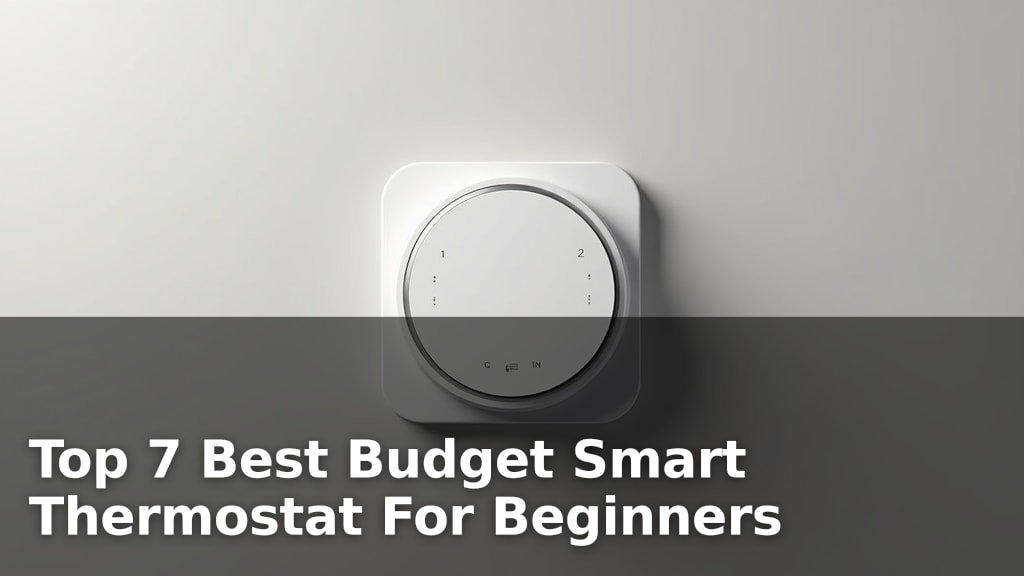 Top 7 Best Budget Smart Thermostat For Beginners