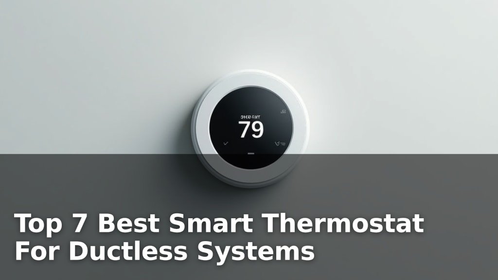 Top 7 Best Smart Thermostat For Ductless Systems