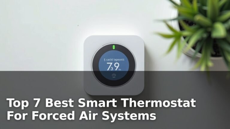 Top 7 Best Smart Thermostat For Forced Air Systems