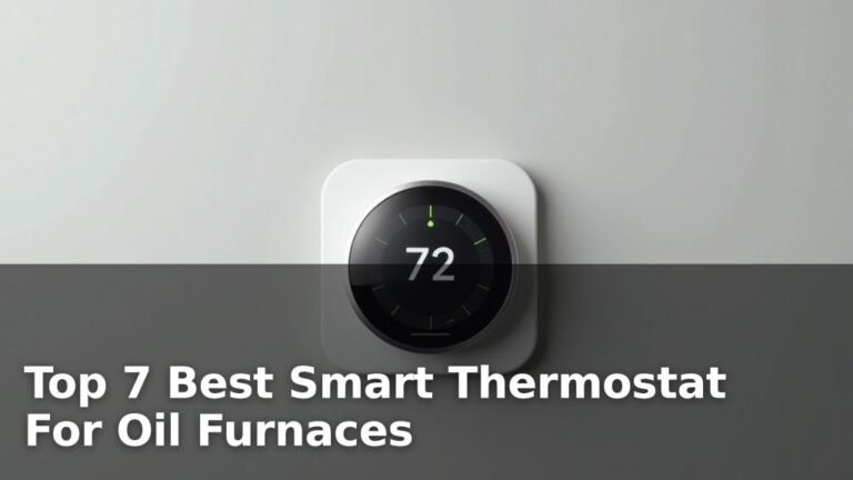 Top 7 Best Smart Thermostat For Oil Furnaces