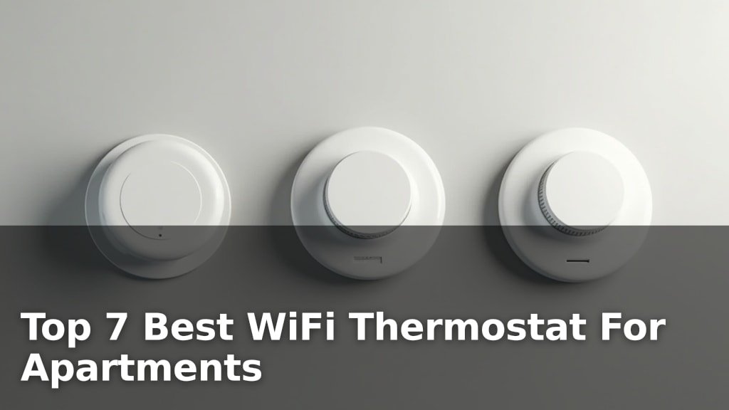 Top 7 Best WiFi Thermostat For Apartments