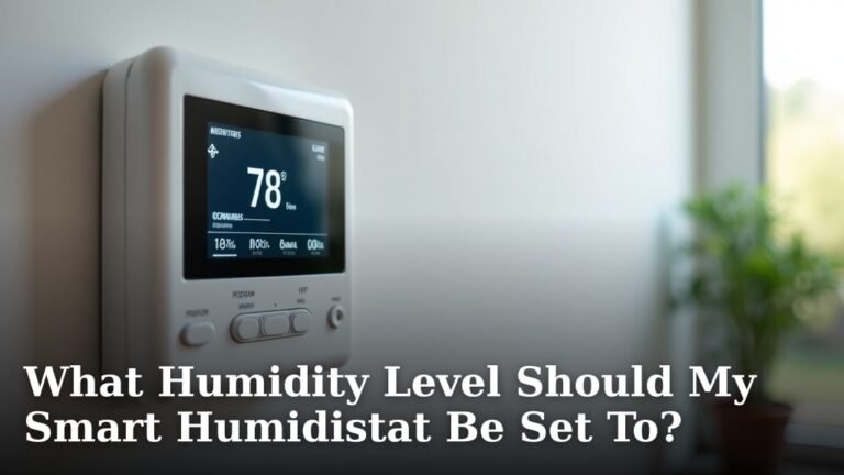 What Humidity Level Should My Smart Humidistat Be Set To?