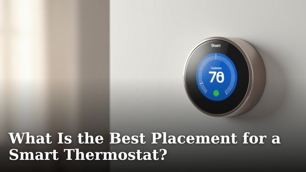 What Is the Best Placement for a Smart Thermostat?
