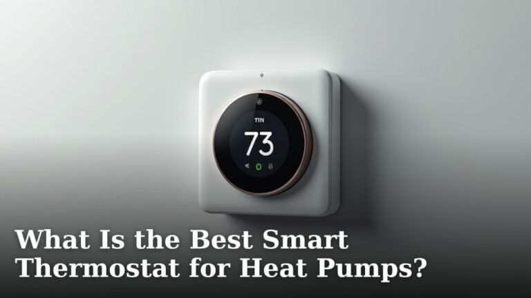 What Is the Best Smart Thermostat for Heat Pumps?