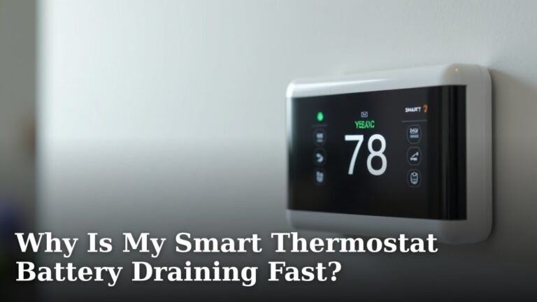 Why Is My Smart Thermostat Battery Draining Fast?
