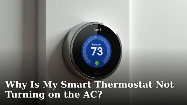 Why Is My Smart Thermostat Not Turning on the AC?