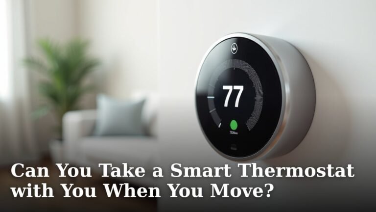 Can You Take a Smart Thermostat with You When You Move?