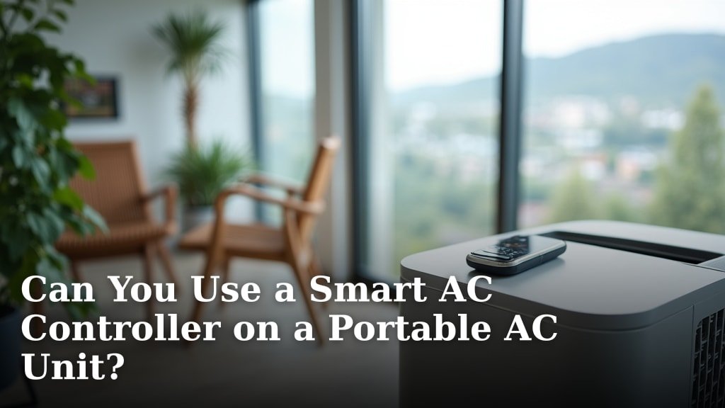 Can You Use a Smart AC Controller on a Portable AC Unit?