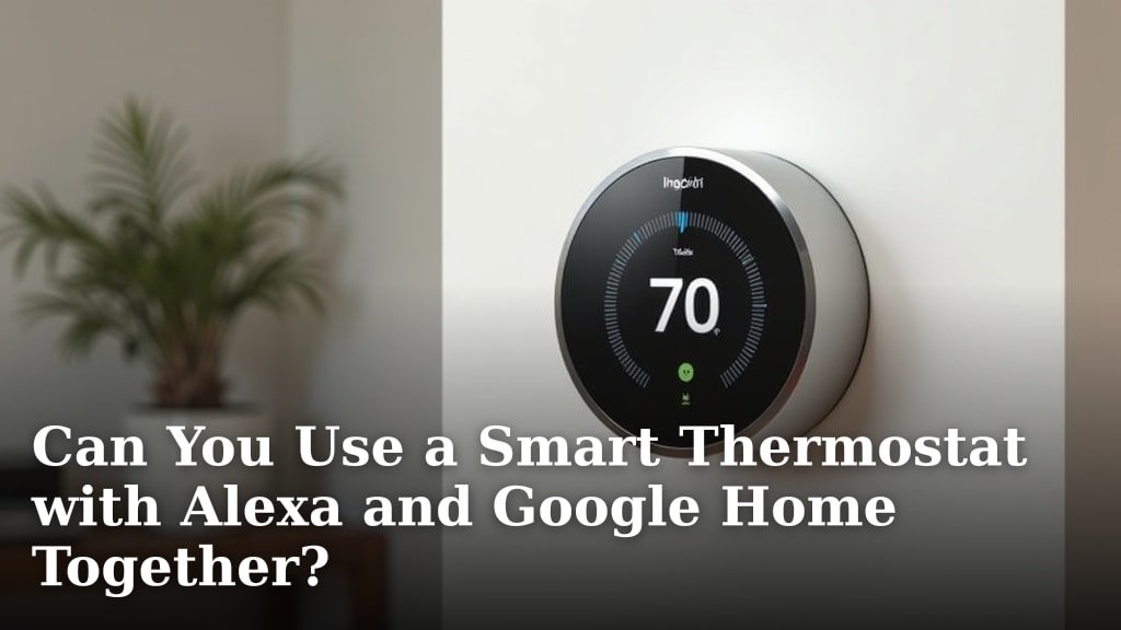 Can You Use a Smart Thermostat with Alexa and Google Home Together?