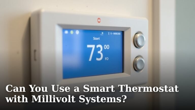 Can You Use a Smart Thermostat with Millivolt Systems?