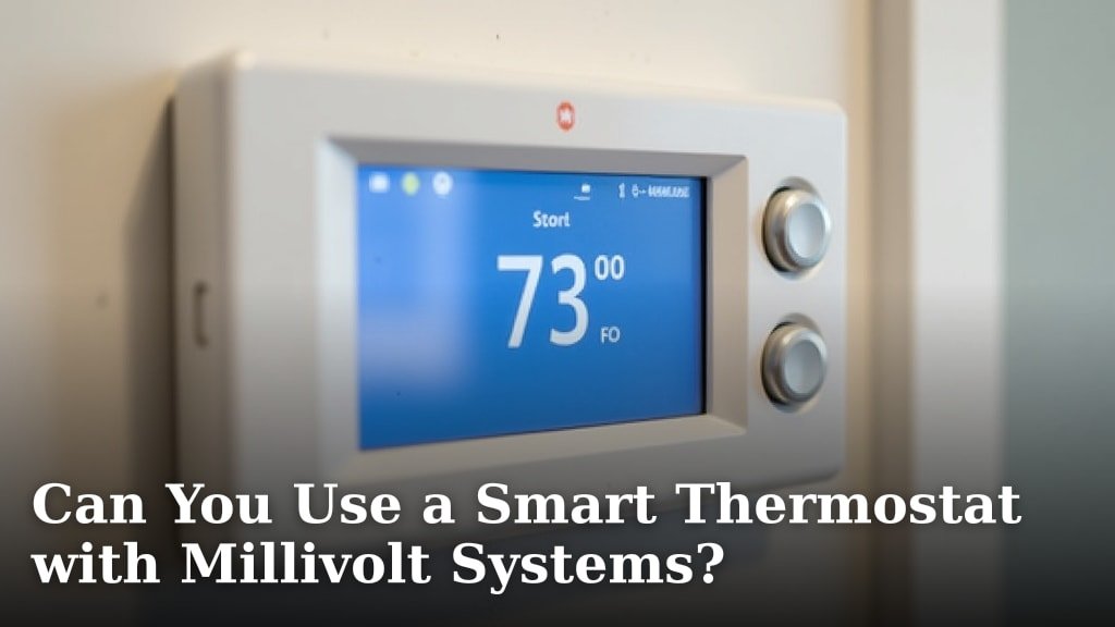 Can You Use a Smart Thermostat with Millivolt Systems?