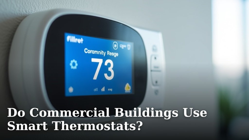 Do Commercial Buildings Use Smart Thermostats?