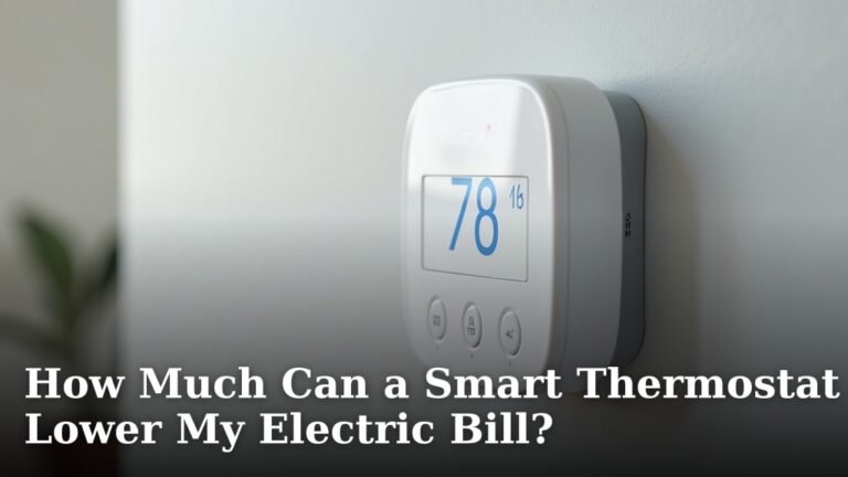 How Much Can a Smart Thermostat Lower My Electric Bill?