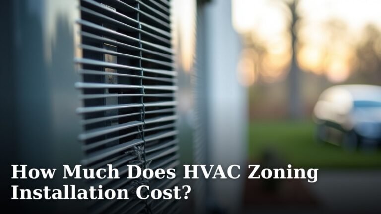 How Much Does HVAC Zoning Installation Cost?